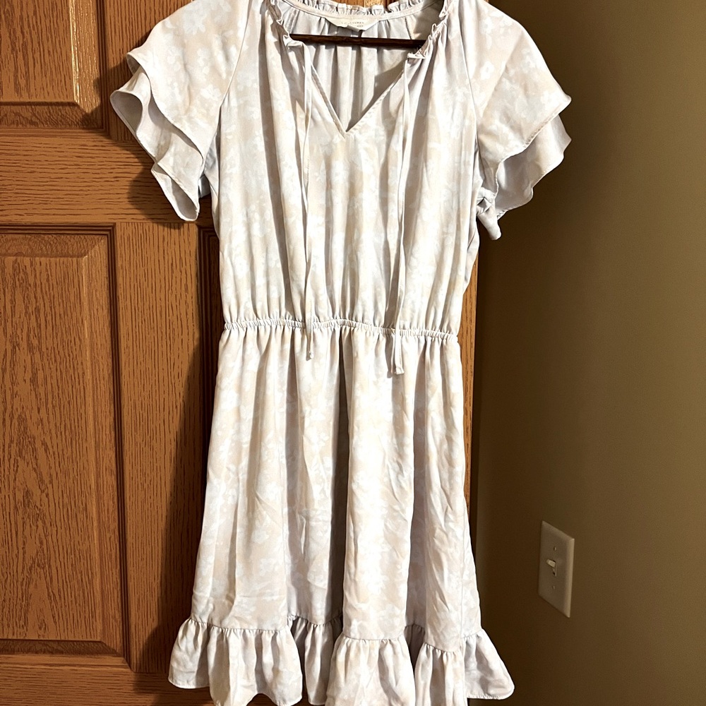 Pink with white flowers Women’s dress